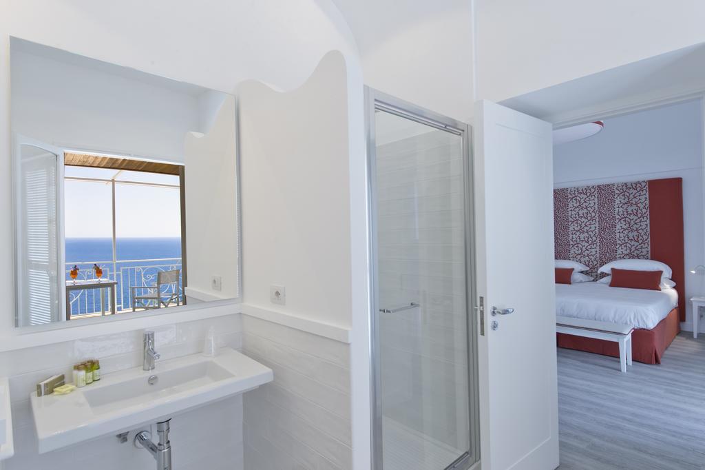 Il Corallo Praiano Bagian luar foto